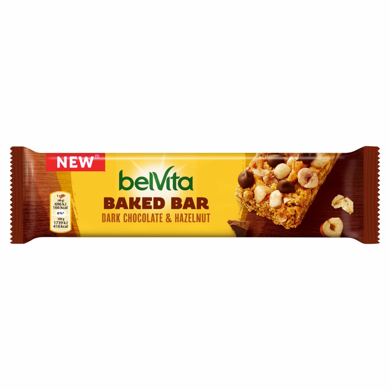 Fotografie - Baked bar Dark Chocolate & Hazelnut BelVita