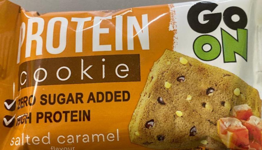 Fotografie - Protein cookie salted caramel Go On