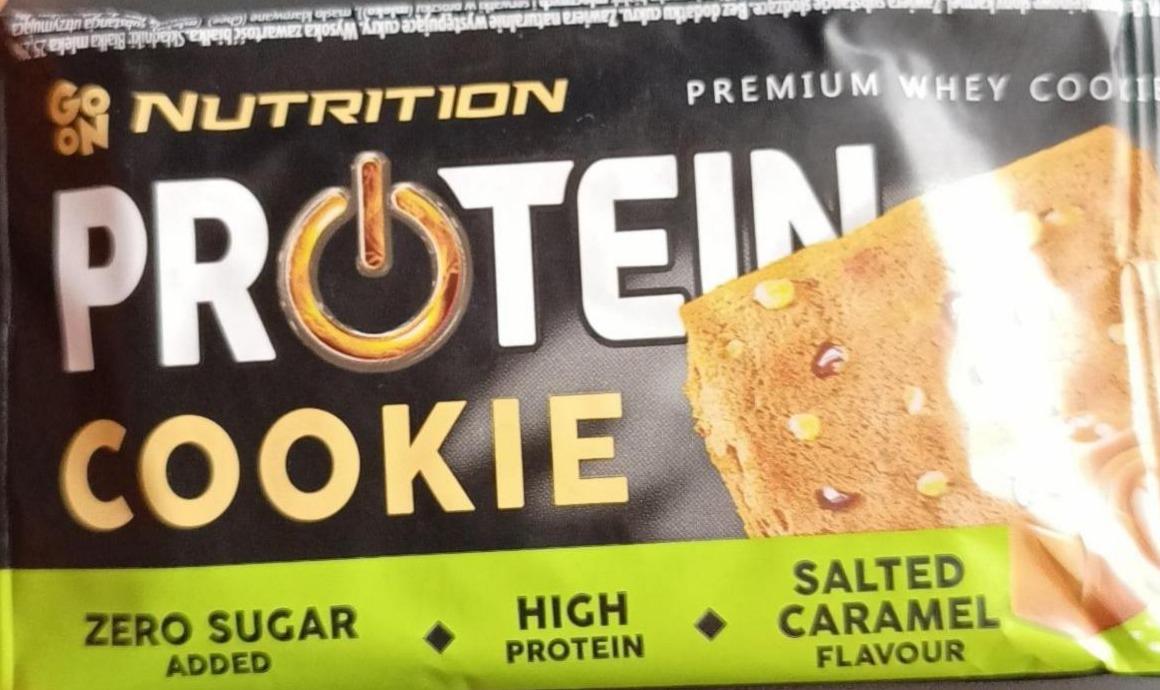 Fotografie - Protein cookie salted caramel Go On