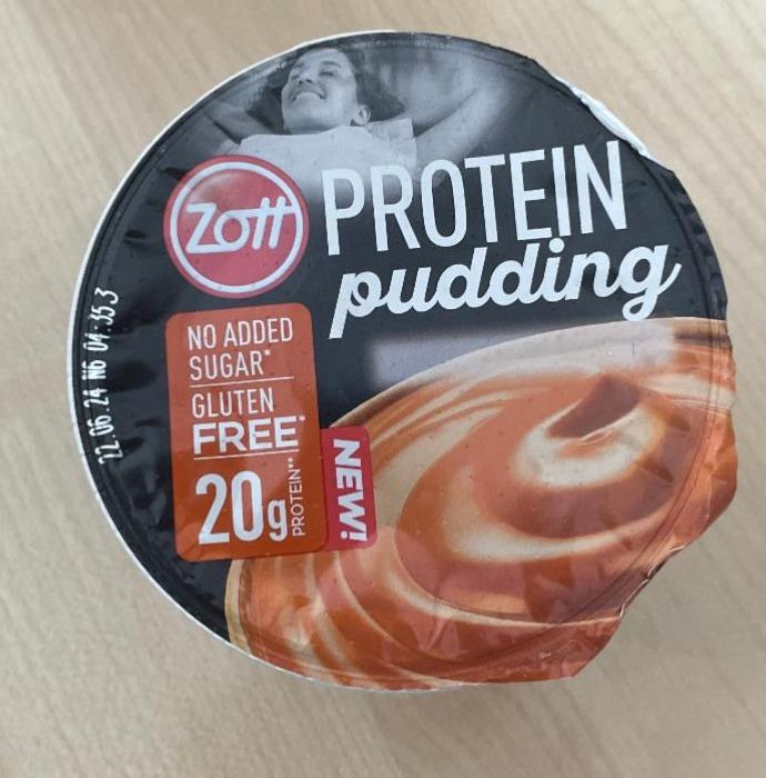 Fotografie - Protein pudding caramel Zott