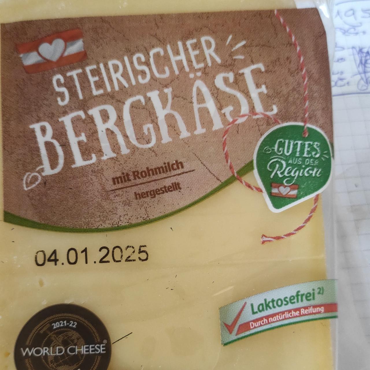 Fotografie - Steirischer bergkäse laktosefrei Gutes aus der Region