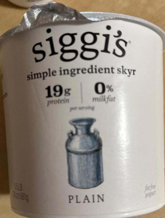 Fotografie - Simple skyr plain Siggi's