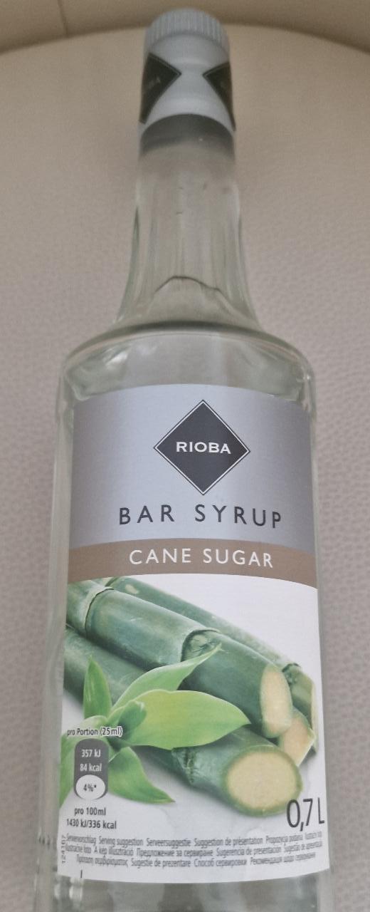 Fotografie - Bar syrup cane sugar Rioba