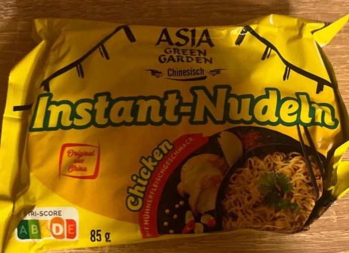 Fotografie - Instant nudeln chicken Asia green garden