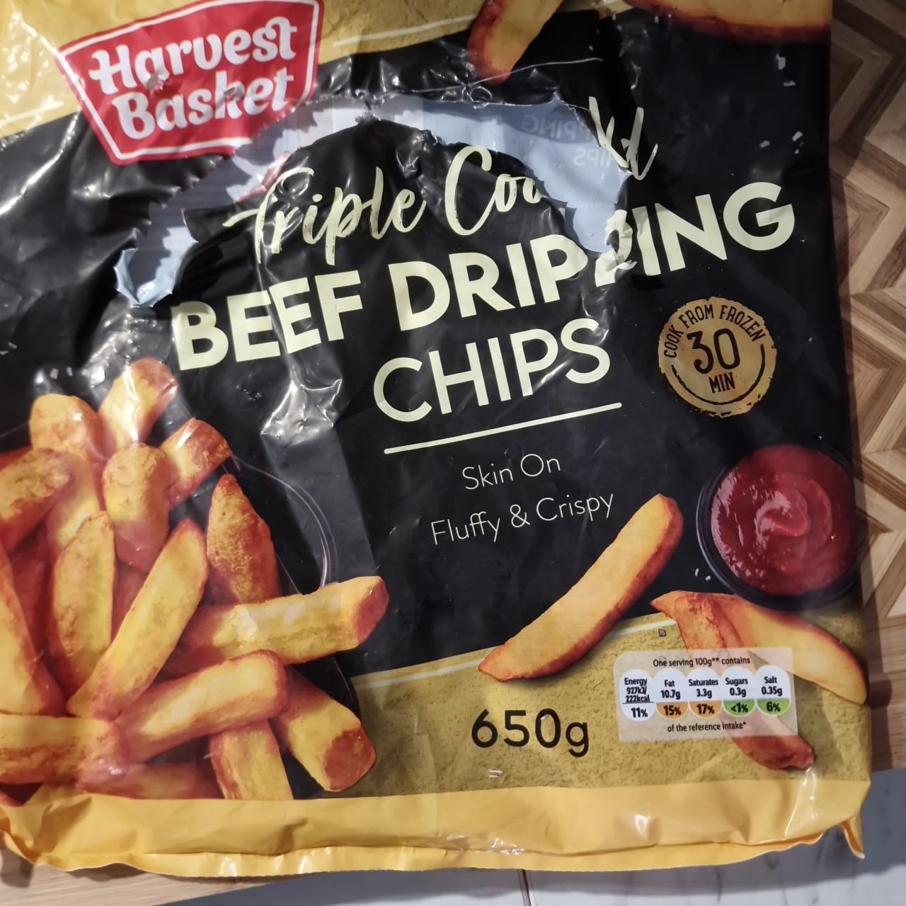 Fotografie - Triple cooked beef dripping chips Harvest Basket