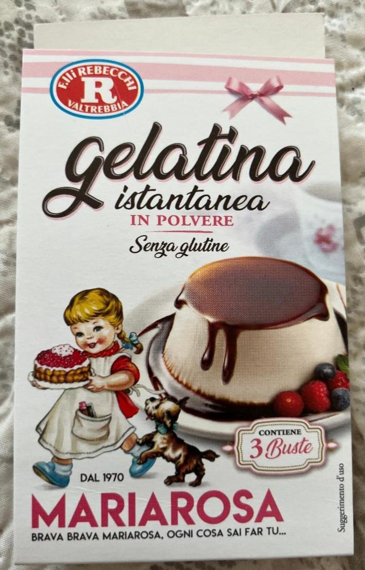 Fotografie - Gelatina istantanea in polvere Mariarosa