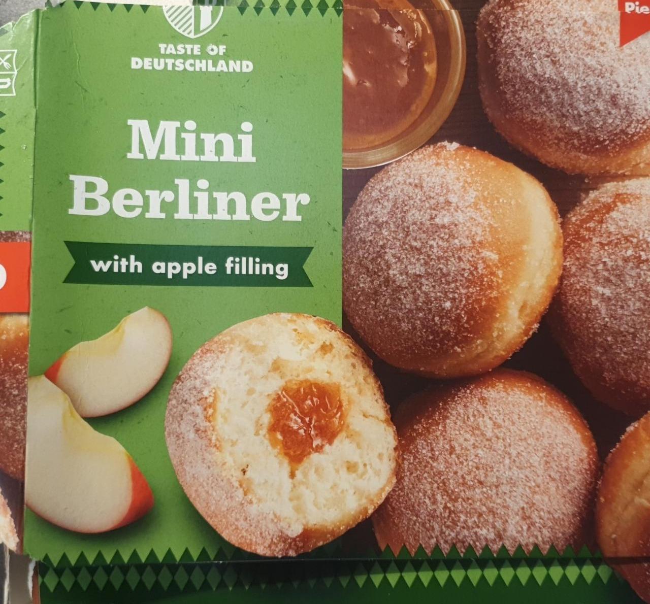 Fotografie - Mini berliner with apple filling Taste of Deutschland