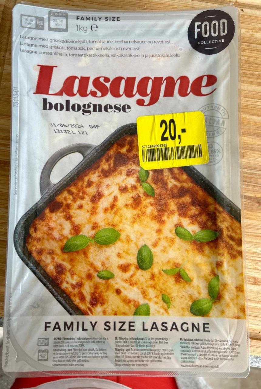 Fotografie - Lasagne bolognese Food Collective