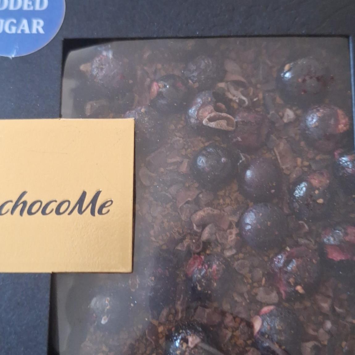 Fotografie - ChocoMe dunkle schokolade ohne zuckerzusatz Carré