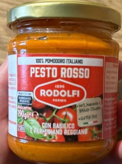 Fotografie - Pesto Rosso con basilico Rodolfi