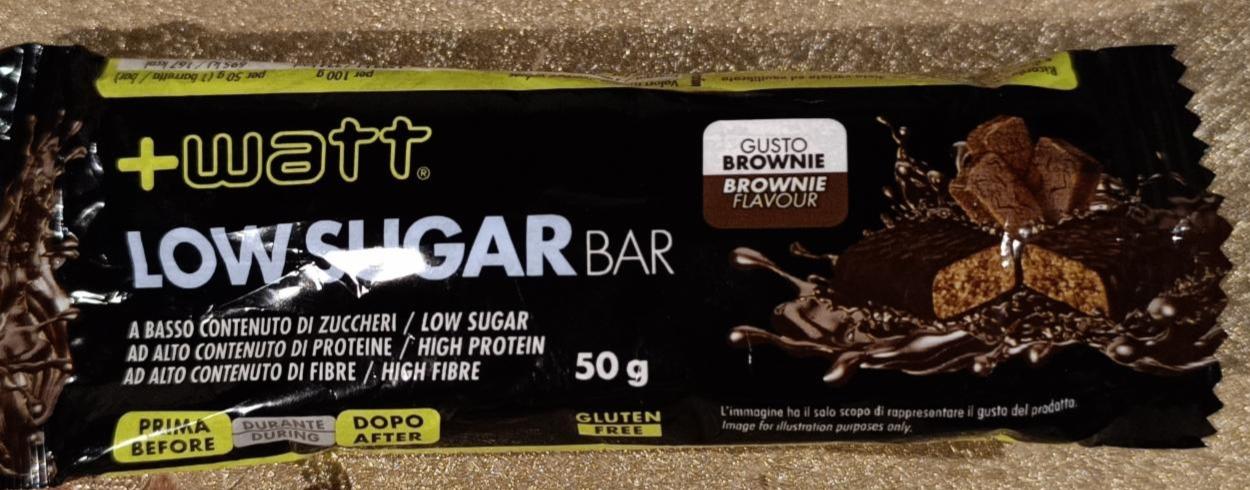 Fotografie - Low sugar bar brownie flavour +Watt