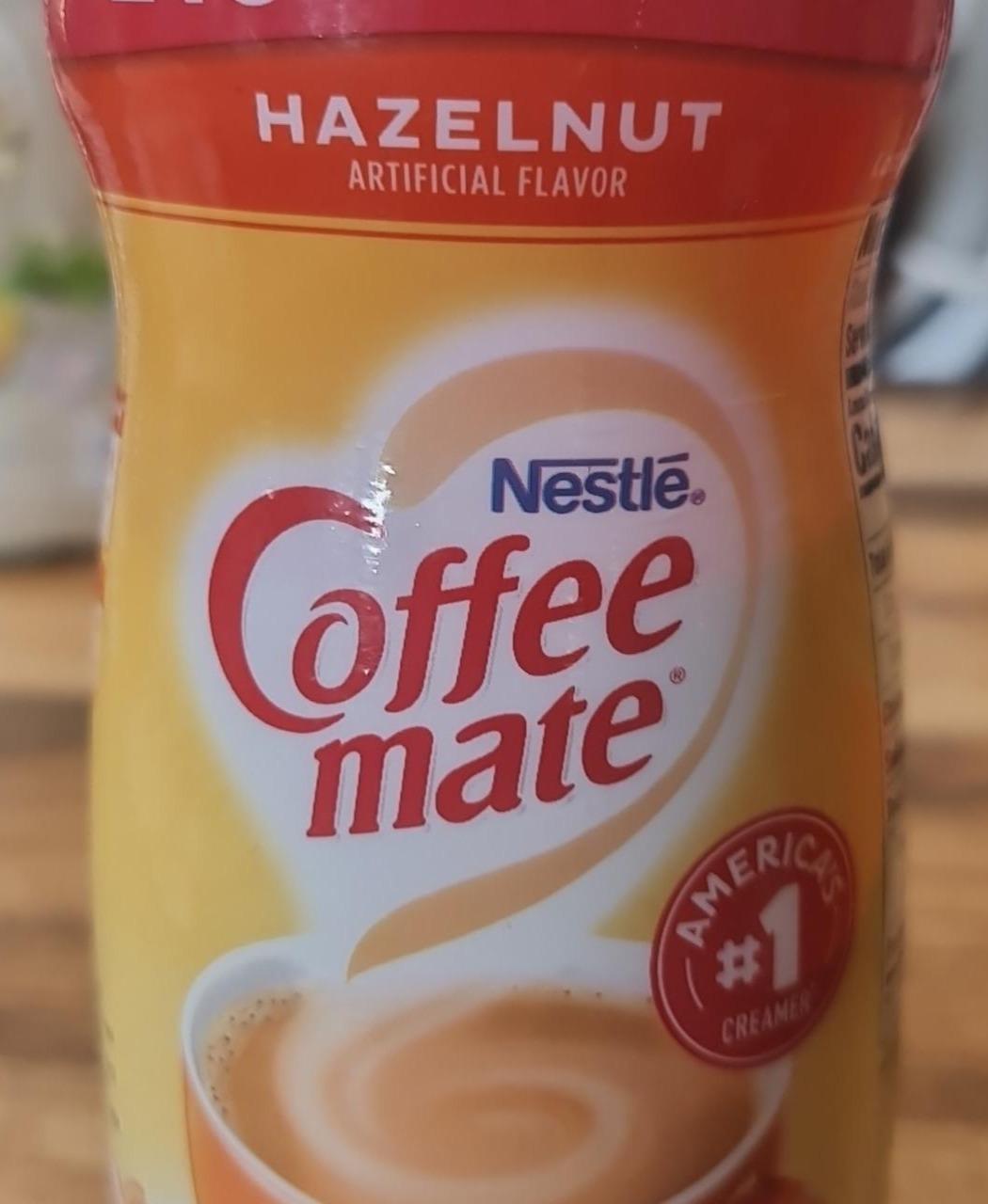 Fotografie - Coffee mate hazelnut flavor Nestlé