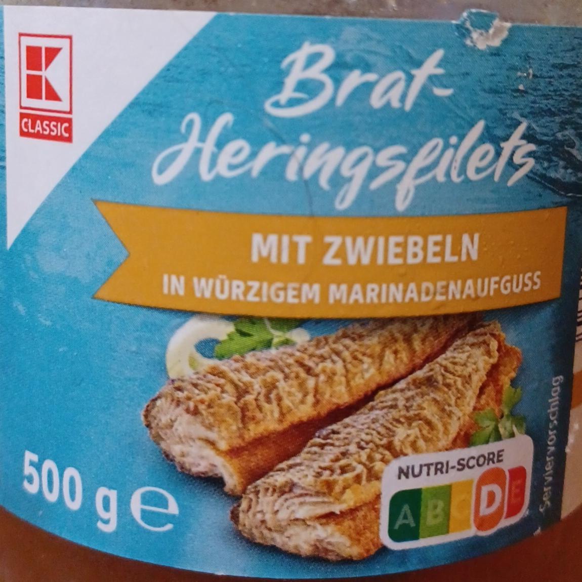 Fotografie - Brat-heringsfilets mit zwiebeln K-Classic