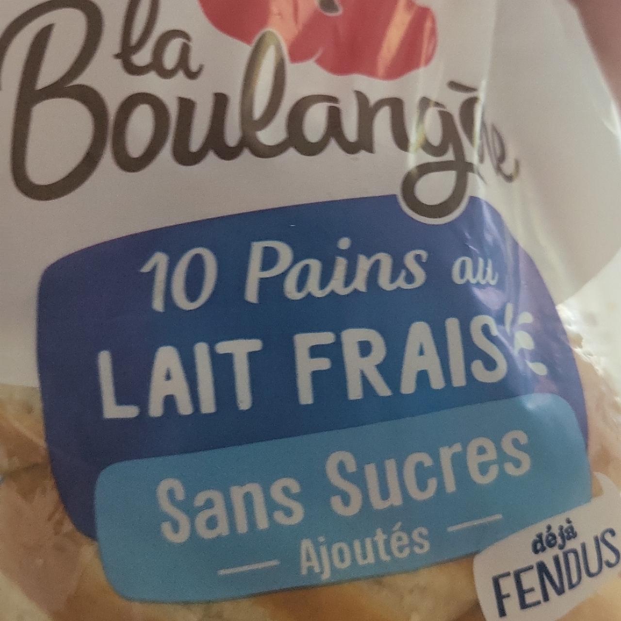 Fotografie - Pains au lait frais sans sucres ajoutés La Boulangère