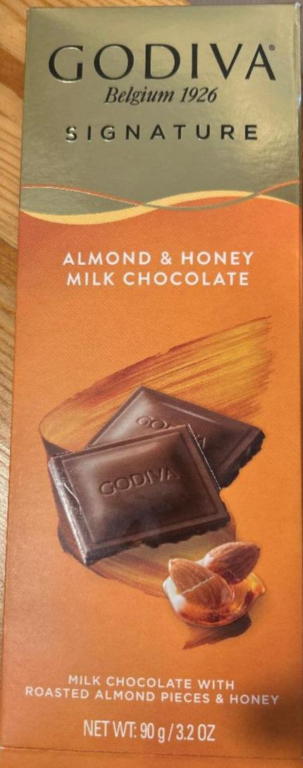 Fotografie - Almond & Honey milk chocolate Godiva