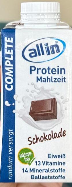 Fotografie - Protein mahlzeit schokolade All In