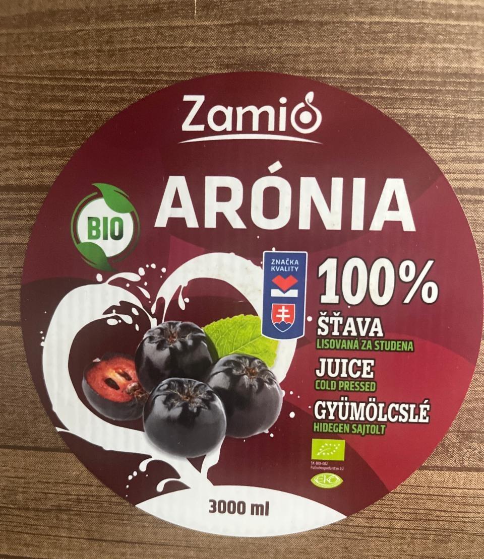 Fotografie - 100% šťáva aronia Zamio