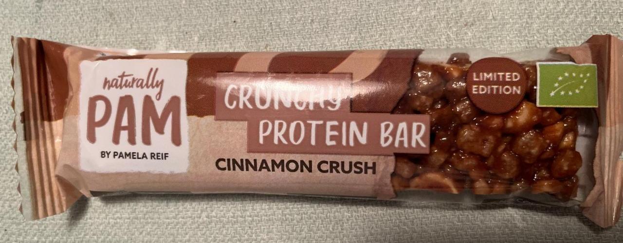 Fotografie - Bio crunchy protein bar cinnamon crush Naturally Pam by Pamela Reid