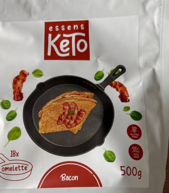 Fotografie - Protein omelette bacon Essens keto