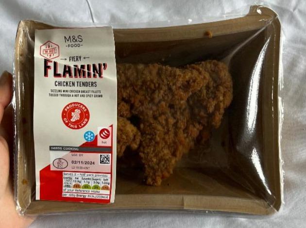 Fotografie - Fiery flamin' chicken tenders M&S Food