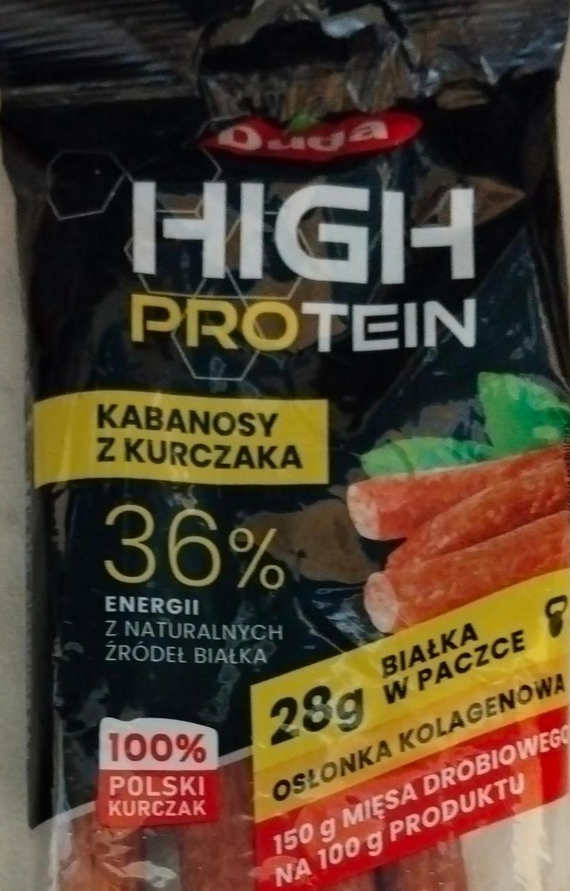 Fotografie - High protein kabanosy z kurczaka Duda