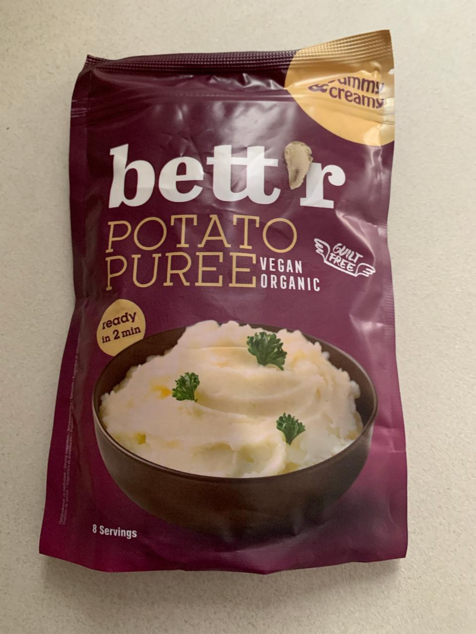 Fotografie - Organic Vegan Potato Puree Bett’r