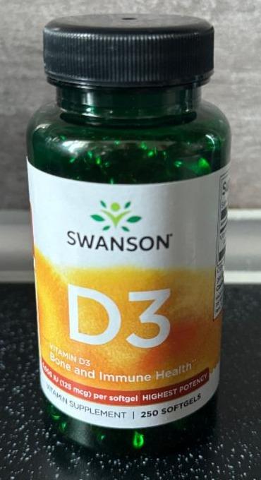 Fotografie - Vitamin D3 Swanson