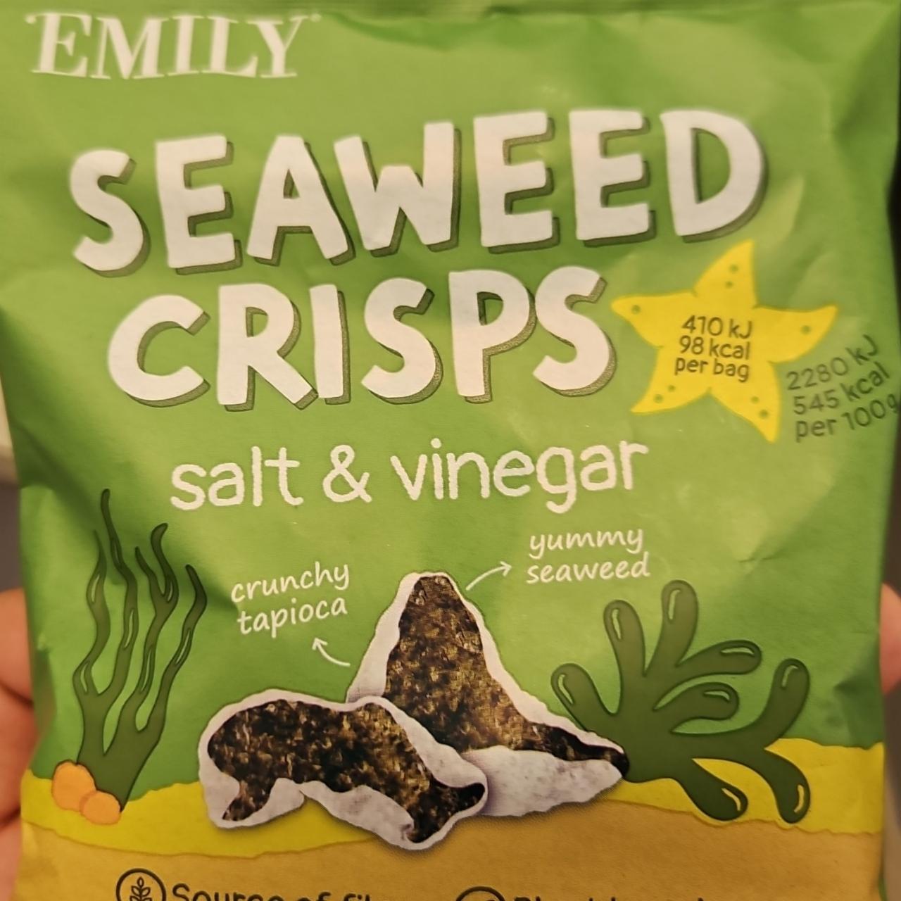 Fotografie - Seaweed crisps salt & vinegar Emily