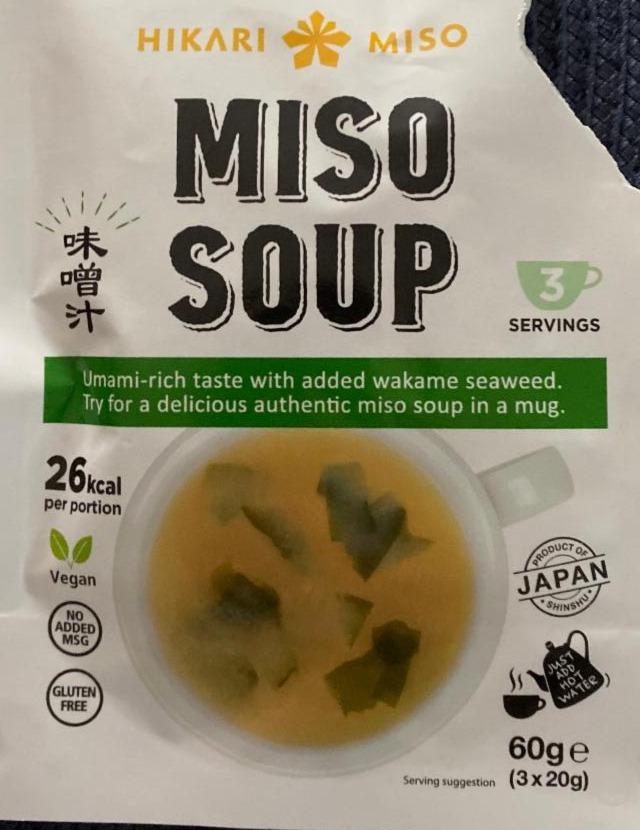 Fotografie - Miso soup Hikari miso