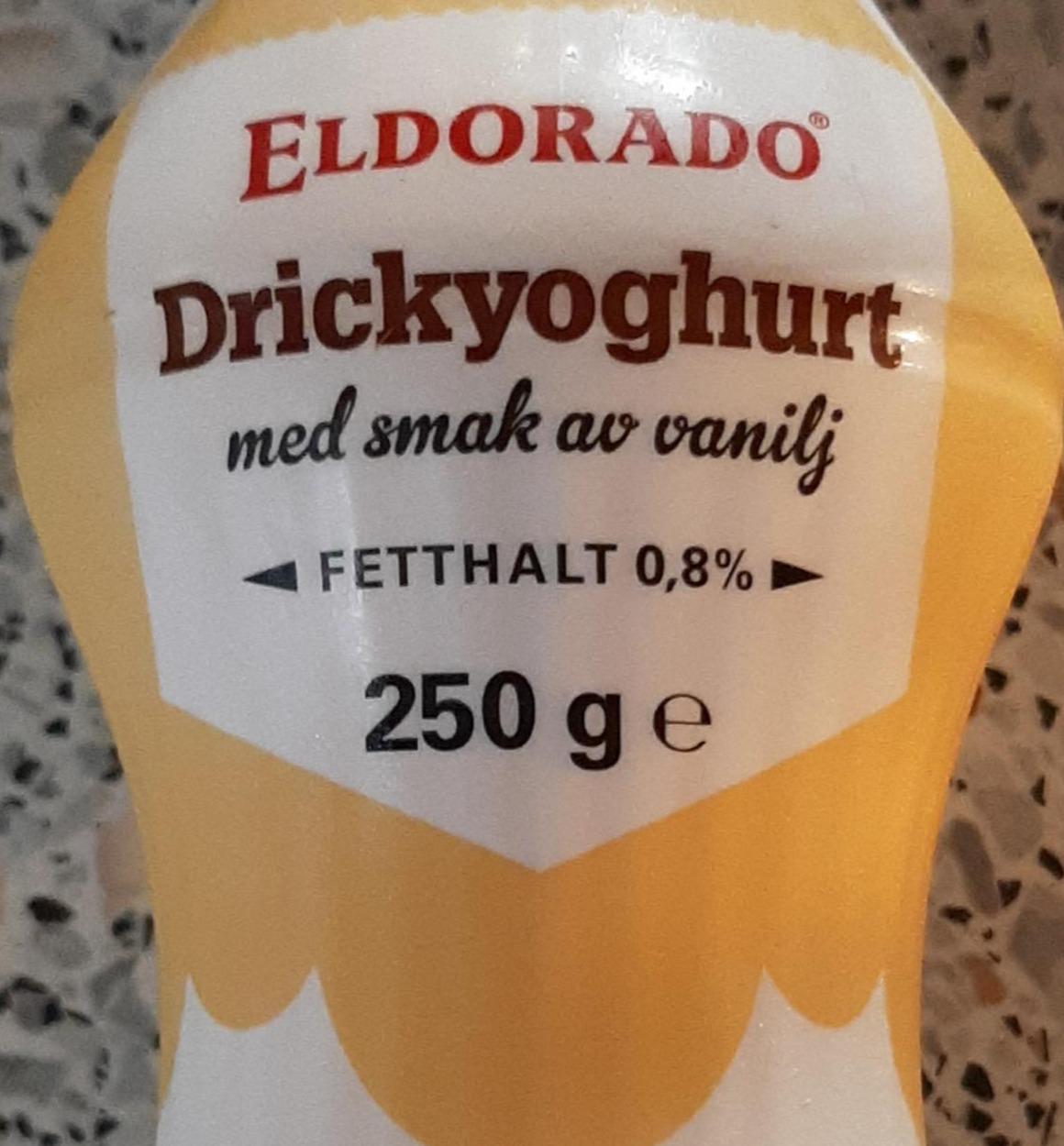 Fotografie - Drickyoghurt med smak av vanilj Eldorado