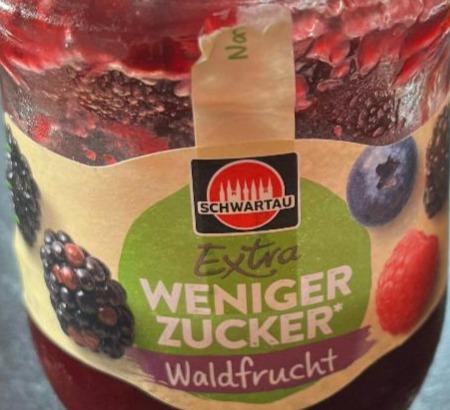 Fotografie - Extra weniger zucker waldfrucht Schwartau