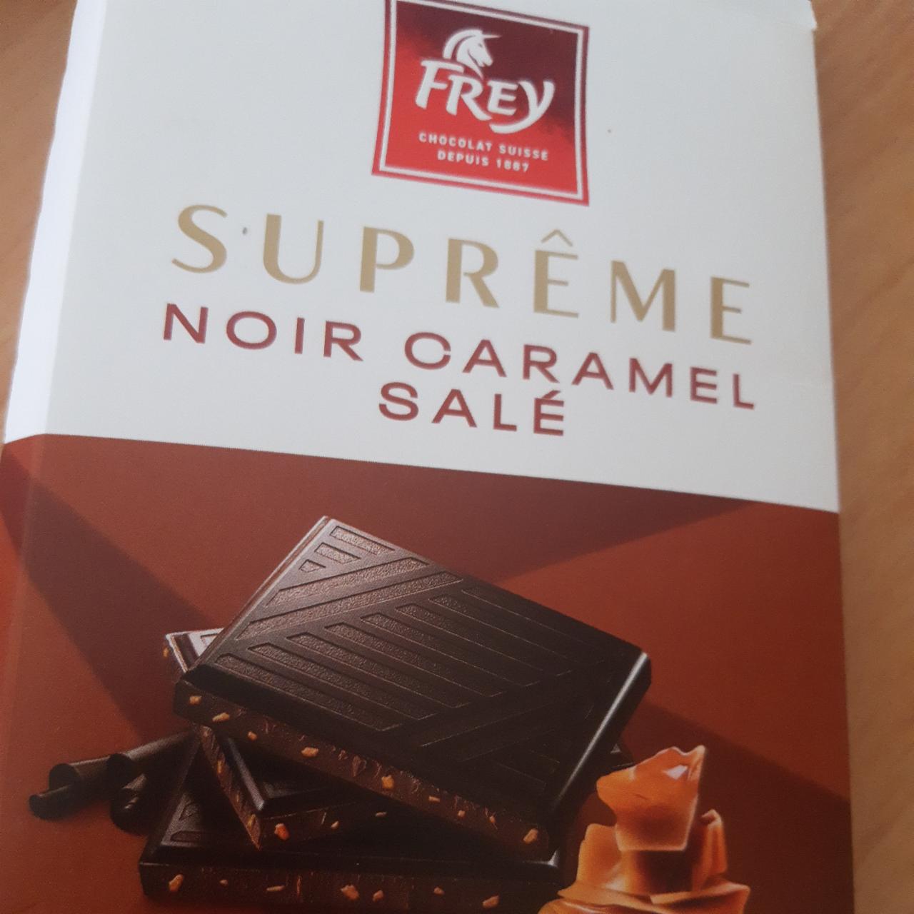 Fotografie - Suprême noir caramel salé Frey