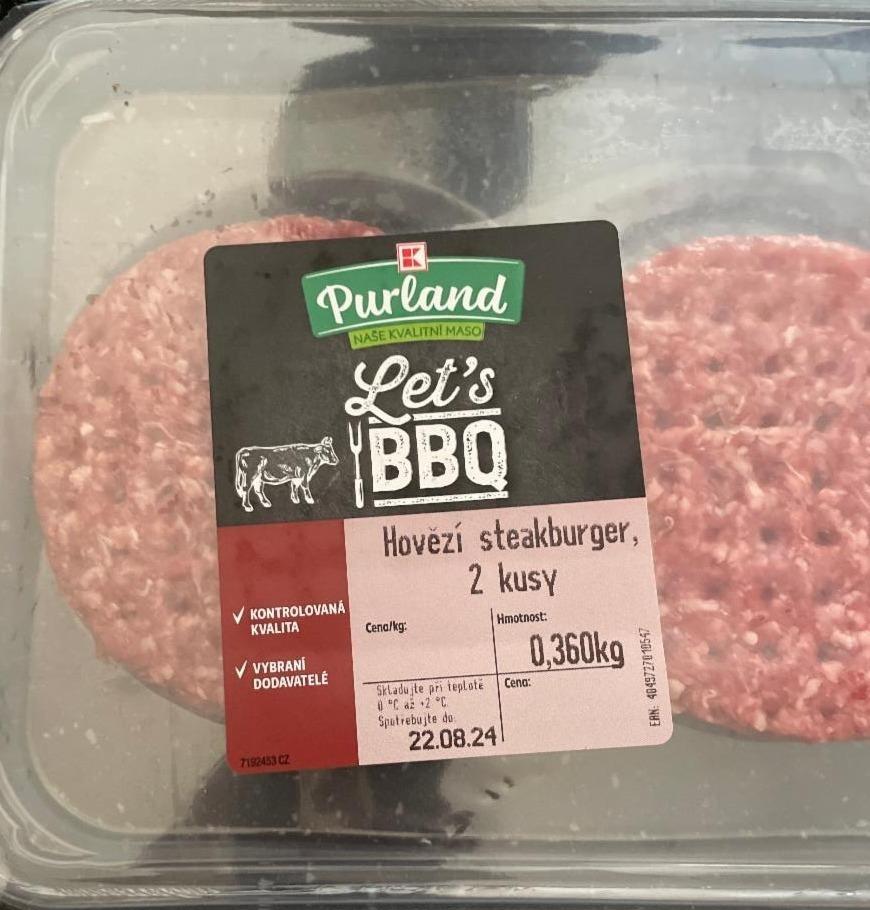 Fotografie - Hovězí steakburger K-Purland