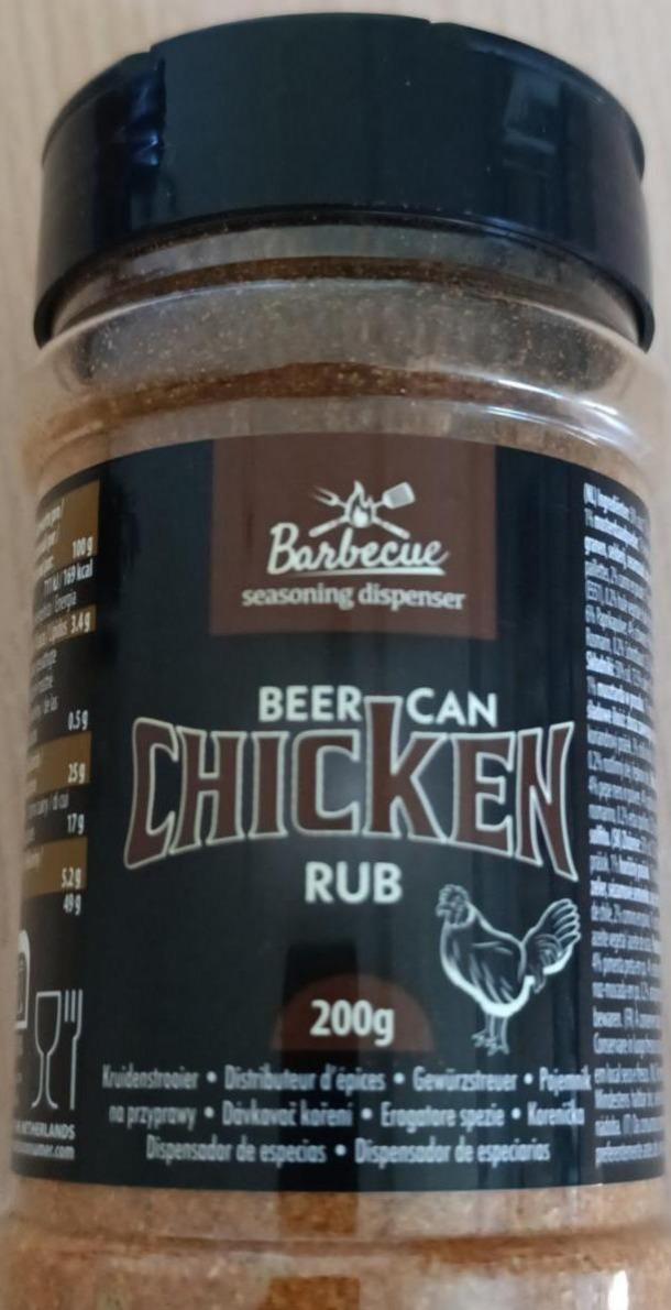 Fotografie - BeerCan Chicken Rub Barbecue