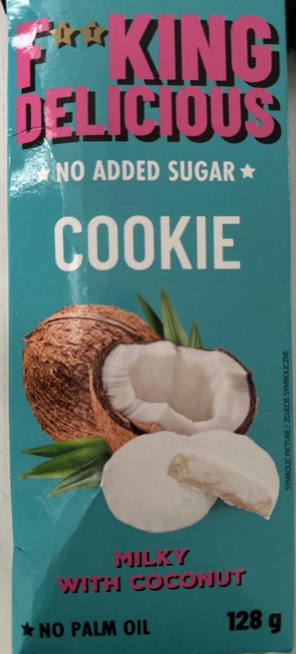 Fotografie - Fitcking delicious cookie milky with coconut Allnutrition