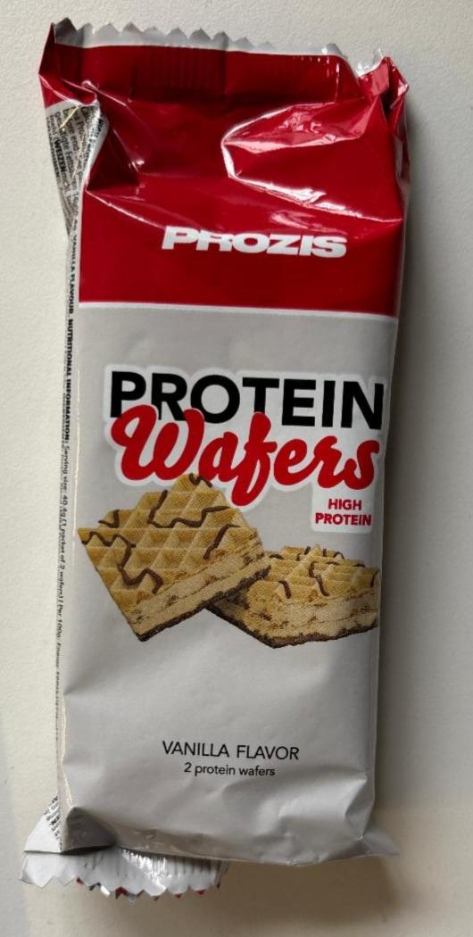 Fotografie - Protein wafers vanilla flavor Prozis