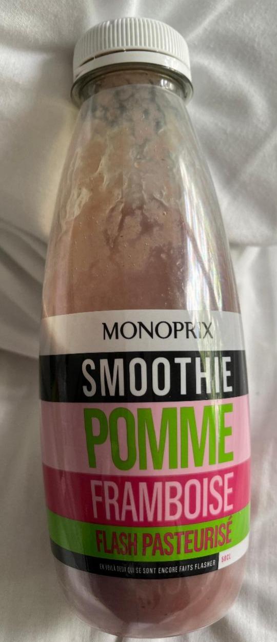 Fotografie - Smoothie pomme framboise Monoprix