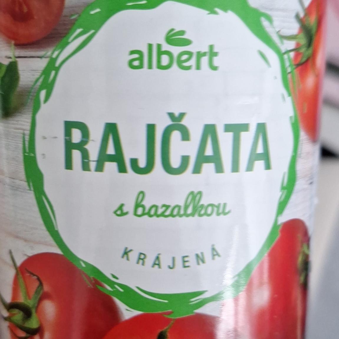 Fotografie - Rajčata s bazalkou krájená Albert