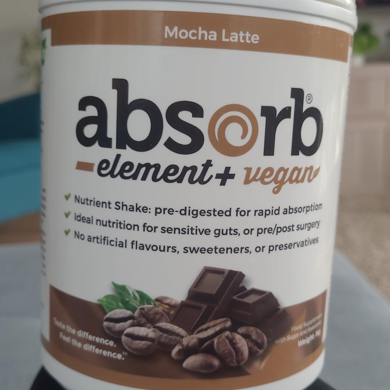 Fotografie - Element+vegan mocha latte Absorb