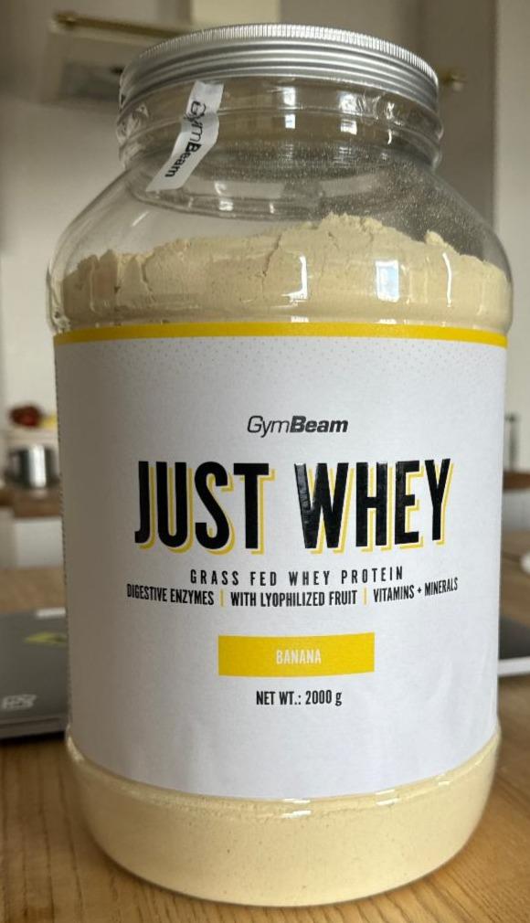 Fotografie - Just whey banana GymBeam