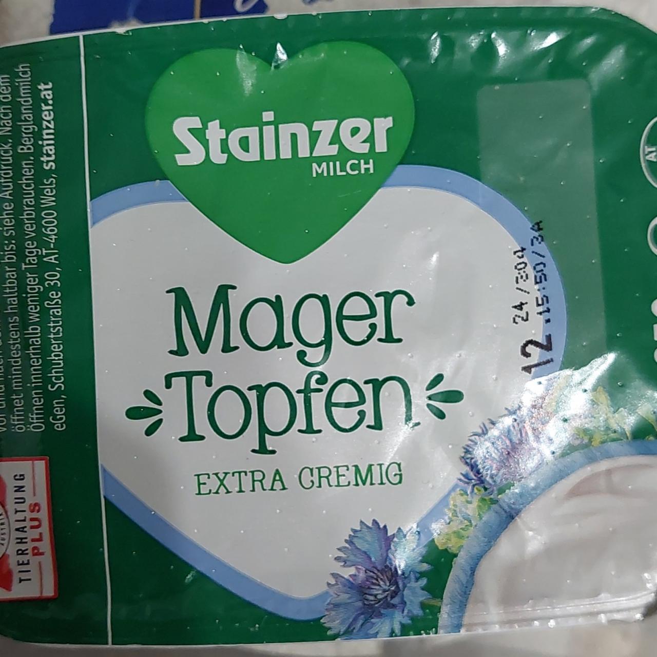 Fotografie - Mager topfen extra cremig Stainzer milch