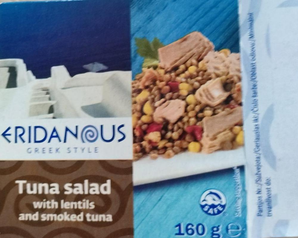 Fotografie - Tuna salad with lentils and smoked tuna Eridanous
