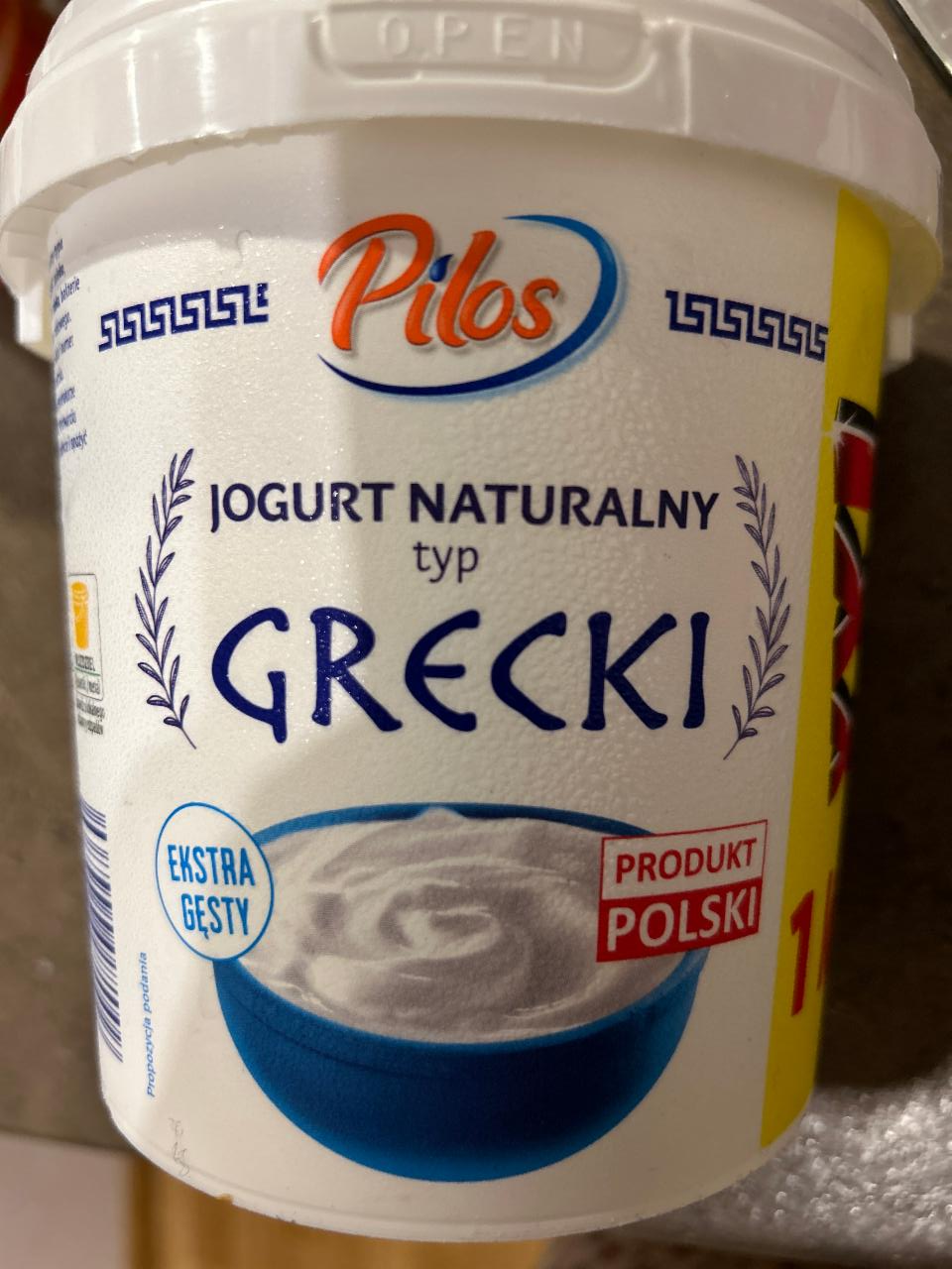 Fotografie - Jogurt naturalny typ grecki Pilos