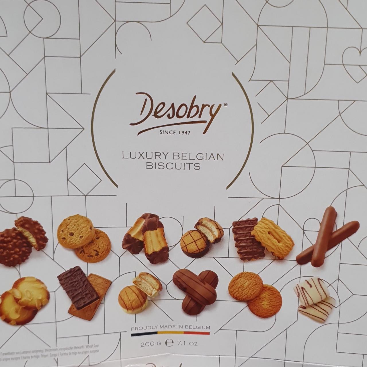 Fotografie - Luxury belgian biscuits Desobry