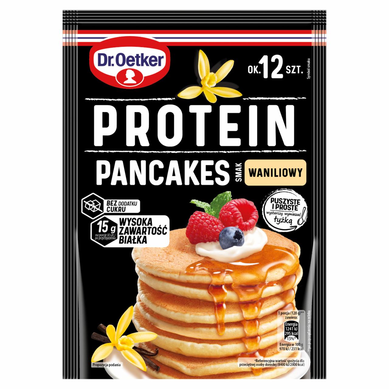 Fotografie - Protein pancakes smak Waniliowy Dr.Oetker