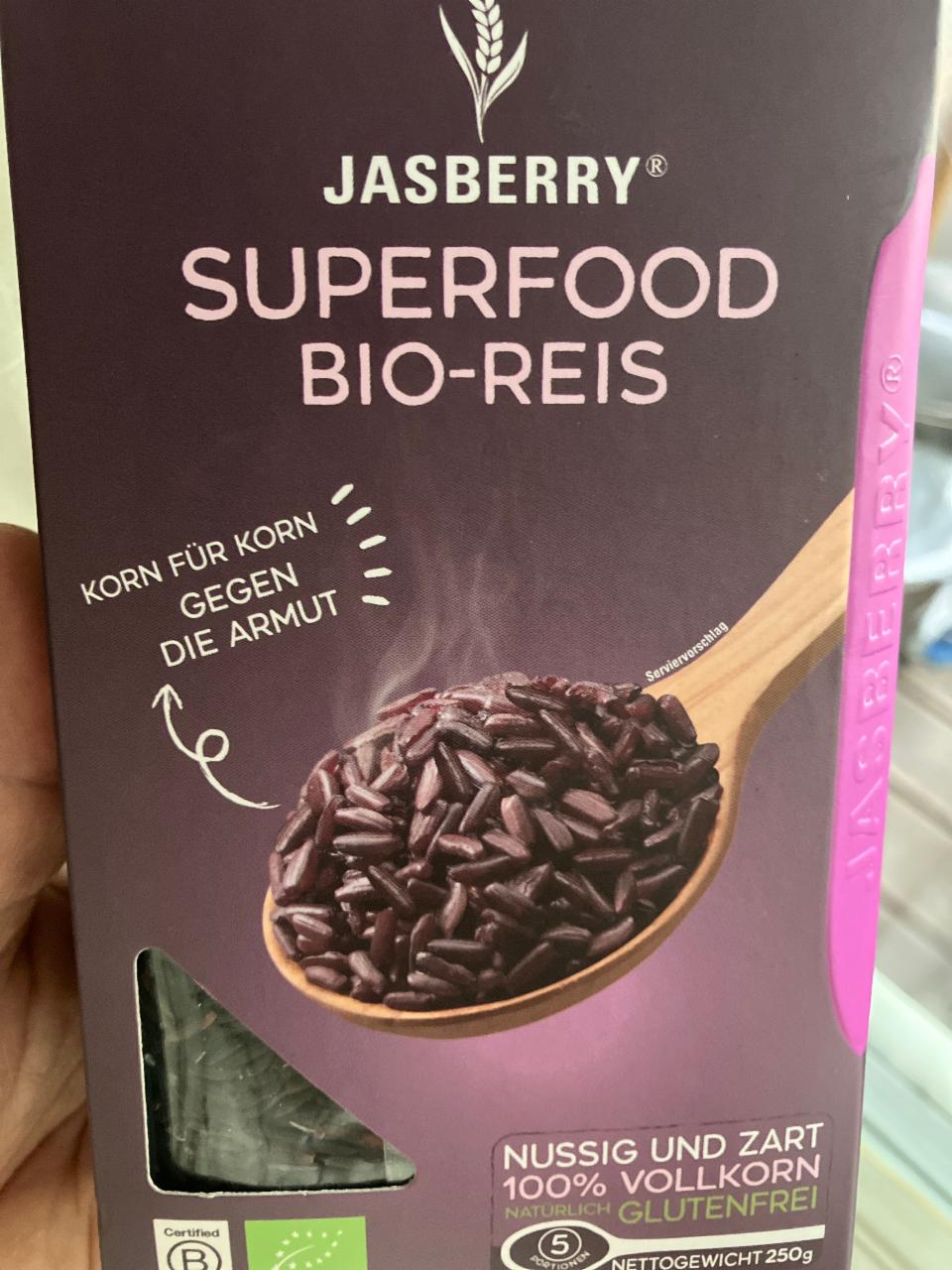 Fotografie - Superfood bio-reis Jasberry