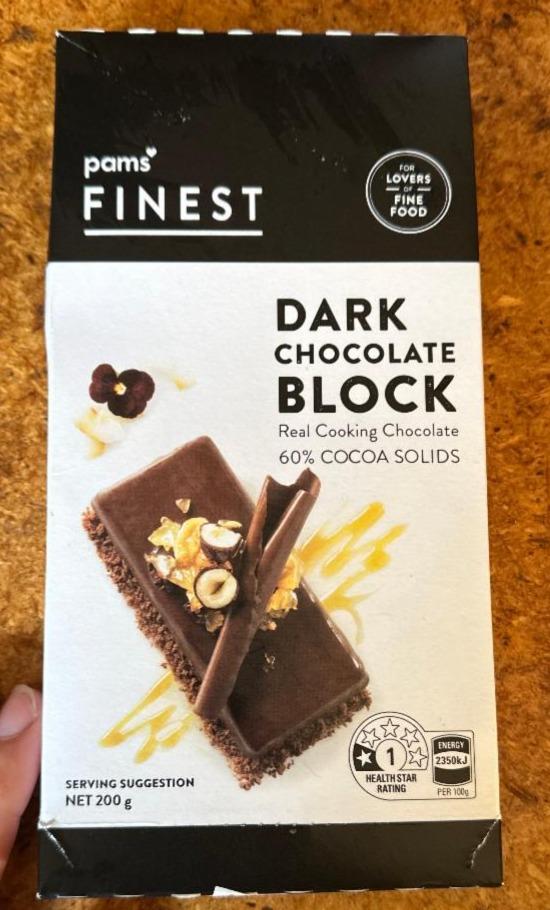Fotografie - Dark chocolate block Pams Finest