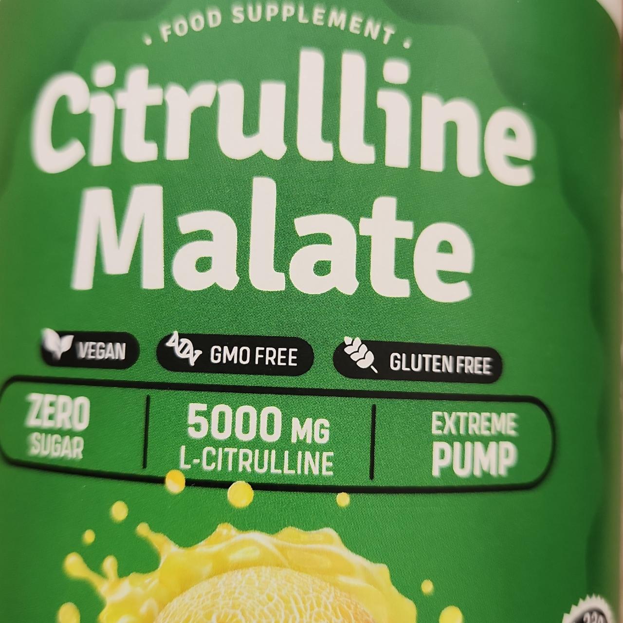 Fotografie - Citrulline malate juicy melon GreenFood Nutrition