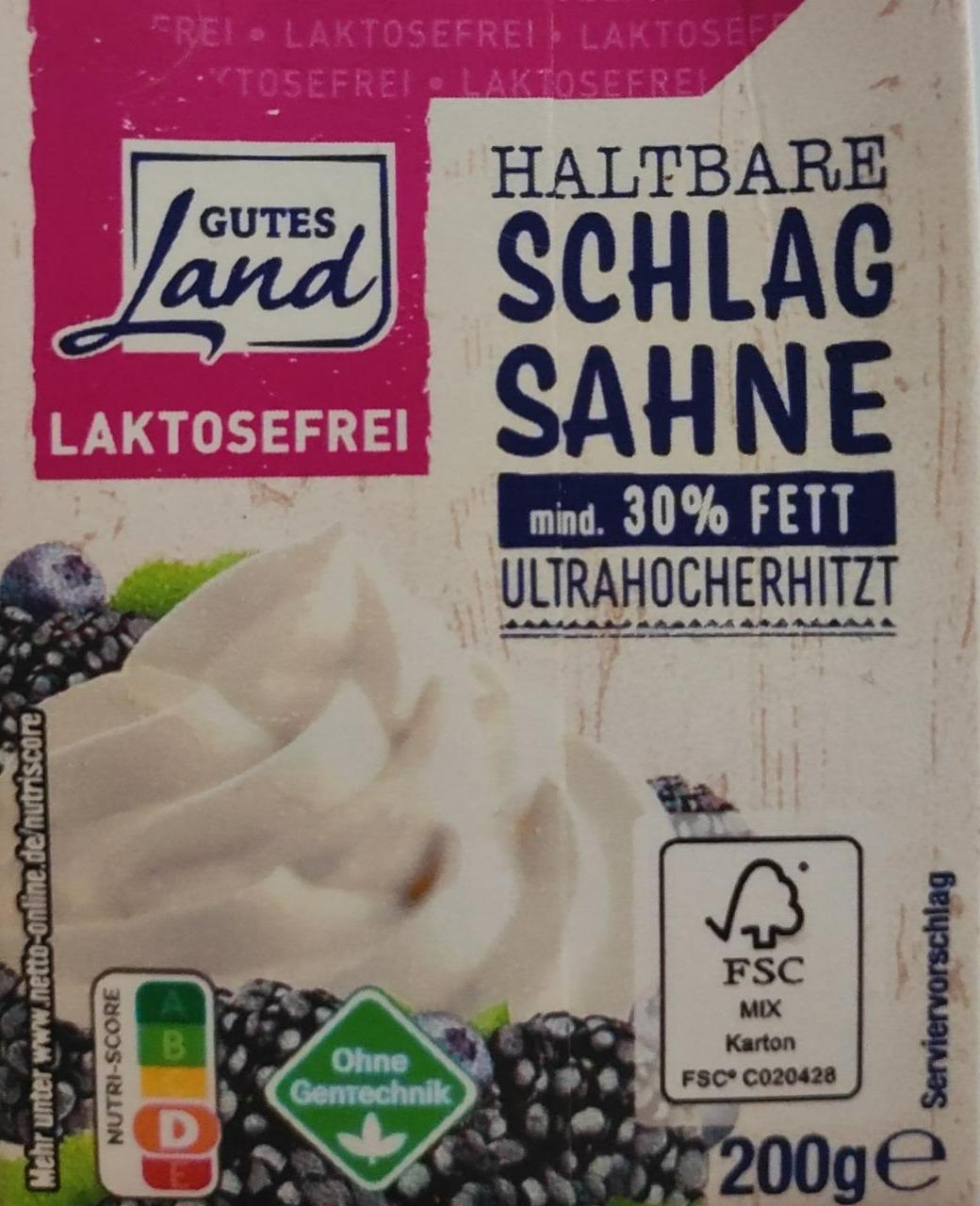 Fotografie - Haltbare schlag sahne Gutes Land