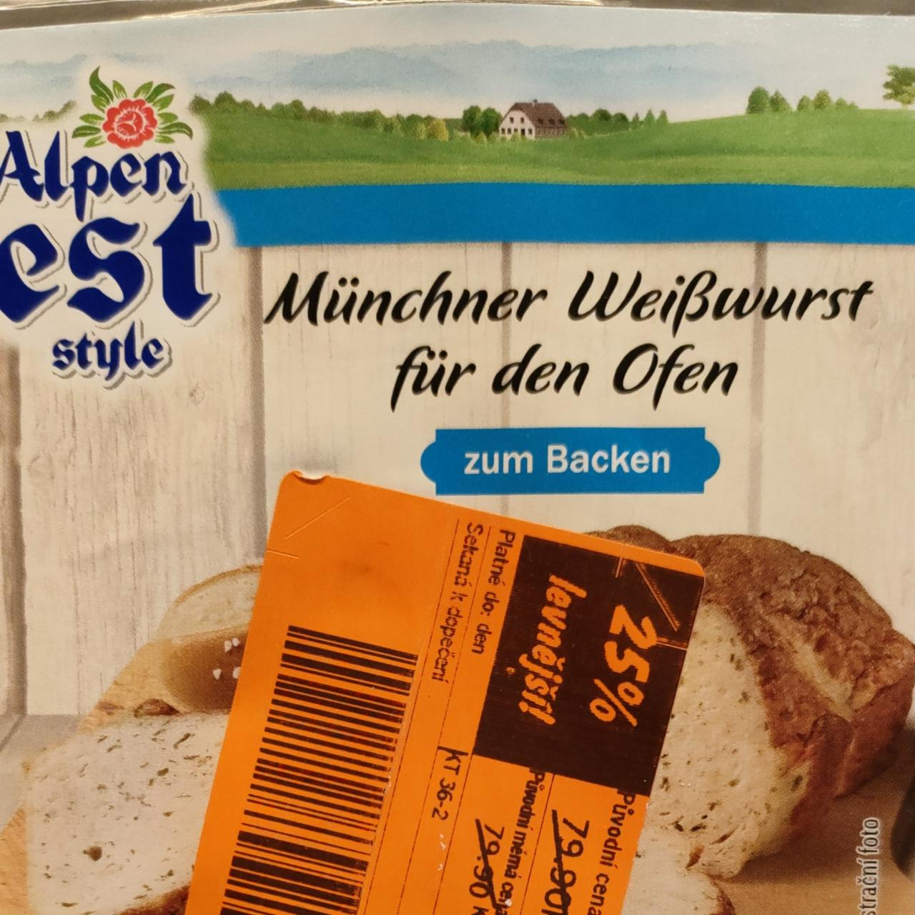 Fotografie - Munchner weisswurst fur den ofe Alpen fest